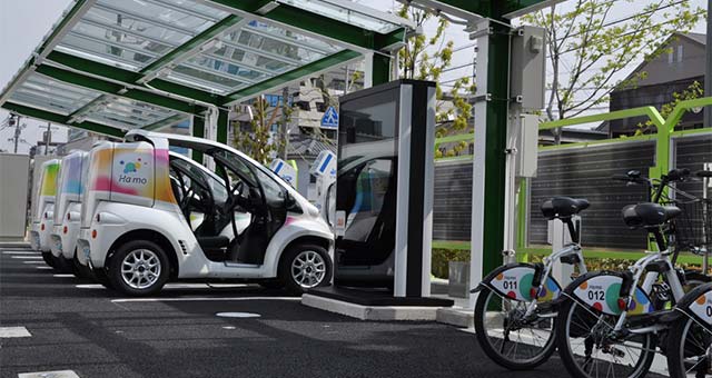 Electric-Mobility-Sharing-Station